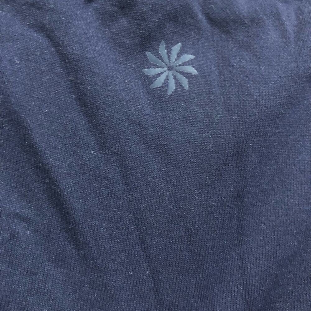 Athleta Foothill Navy Crew Neck Split-Back Tank S… - image 6